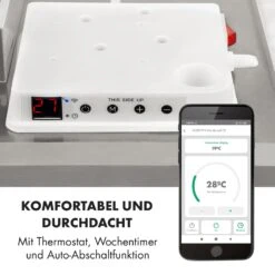 Wonderwall Smart Infrarotheizung 60x100cm App 600W Wochentimer IP24 -Haushaltsgeräte Rabatte 10032782 de 0008 logo