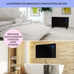 Norderney Konvektions-Heizgerät Thermostat Timer 2000W 30m² Schwarz 14 Norderney Konvektions-Heizgerät Thermostat Timer 2000W 30m² Schwarz -Haushaltsgeräte Rabatte 10032789 de 0007 usp