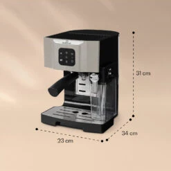 BellaVita Kaffeemaschine 3-in-1 1450 W 20 Bar Milchschäumer -Haushaltsgeräte Rabatte 10032806 yy 0006 logo