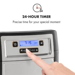 Aromatica II Duo Kaffeemaschine, Integriertes Mahlwerk, 1,25 L Silber -Haushaltsgeräte Rabatte 10032865 yy 0005 logo Klarstein Aromatica II Duo Kaffeemaschine schwarz