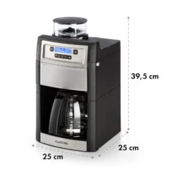 Aromatica II Duo Kaffeemaschine, Integriertes Mahlwerk, 1,25 L Silber -Haushaltsgeräte Rabatte 10032865 yy 0011 logo Klarstein Aromatica II Duo Kaffeemaschine schwarz