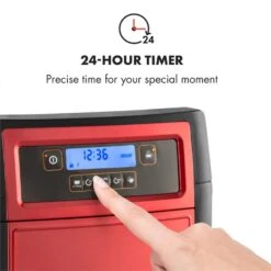 Aromatica II Duo Kaffeemaschine, Integriertes Mahlwerk, 1,25 L, Rot 15 Aromatica II Duo Kaffeemaschine, Integriertes Mahlwerk, 1,25 L, Rot -Haushaltsgeräte Rabatte 10032866 yy 0005 logo Klarstein Aromatica II Duo Kaffeemaschine rot