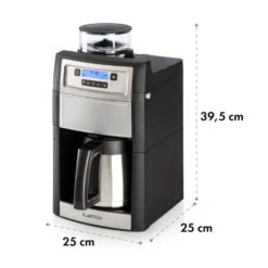 Aromatica II Thermo Kaffeemaschine, Mahlwerk, 1,25 L, Silber 21 Aromatica II Thermo Kaffeemaschine, Mahlwerk, 1,25 L, Silber -Haushaltsgeräte Rabatte 10032875 yy 0011 logo Klarstein Aromatica II Thermo Kaffeemaschine silber