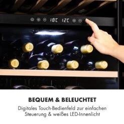 Barossa 102 Duo Weinkühlschrank 102 Fl 226 Ltr 2 Zonen Touch-Steuerung 13 Barossa 102 Duo Weinkühlschrank 102 Fl 226 Ltr 2 Zonen Touch-Steuerung -Haushaltsgeräte Rabatte 10032921 de 0004 logo