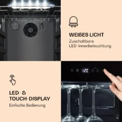 Bellevin 62 Weinkühlschrank 56 Flaschen 5-20°C EEC G -Haushaltsgeräte Rabatte 10032923 de 0003 logo