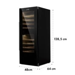 Barossa 77 Duo Weinkühlschrank 2 Zonen 191 L 77 Fl. Touch LED Schwarz -Haushaltsgeräte Rabatte 10032963 yy 0009 logo