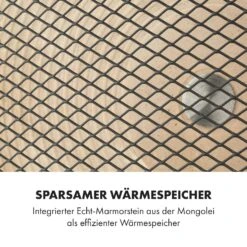 HeatPal Marble Blackline Infrarot-Heizung 1300W Wärmespeicher Marmor -Haushaltsgeräte Rabatte 10032992 de 0004 logo