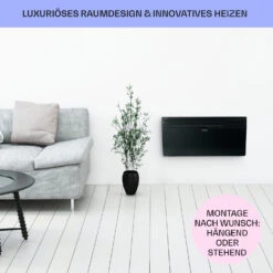 Hot Spot Slimcurve Heizgerät 80x40cm 40m² 2000W 5-40°C LED IP24 -Haushaltsgeräte Rabatte 10033017 de 0007 usp