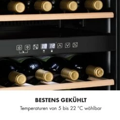 Vinamour 29 Duo Weinkühlschrank 2 Zonen 80L/29 Flaschen 5-22°C Touch -Haushaltsgeräte Rabatte 10033083 de 0005 logo