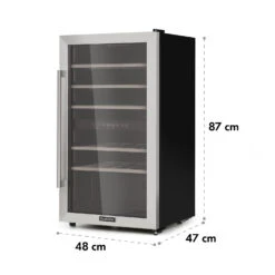 Vinamour 29 Duo Weinkühlschrank 2 Zonen 80L/29 Flaschen 5-22°C Touch -Haushaltsgeräte Rabatte 10033083 yy 0009 logo