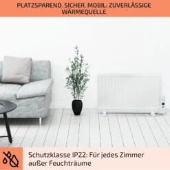 Wallander Ölradiator 800W Thermostat Ölheizung Ultraflach Weiß 13 Wallander Ölradiator 800W Thermostat Ölheizung Ultraflach Weiß -Haushaltsgeräte Rabatte 10033100 de 0007 usp