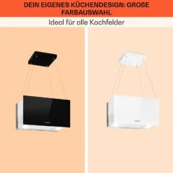 Kronleuchter L Inselabzugshaube 60cm Abluft: 590m³/h LED Touch Glas -Haushaltsgeräte Rabatte 10033106 de 0007 usp