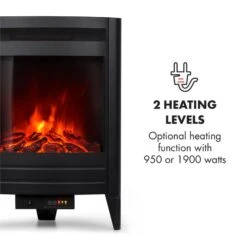 Vienna Elektrischer Eckkamin 1900W Wochentimer Fernbedienung 9 Vienna Elektrischer Eckkamin 1900W Wochentimer Fernbedienung -Haushaltsgeräte Rabatte 10033112 yy 0003 logo Electric Fireplace With log LED flame