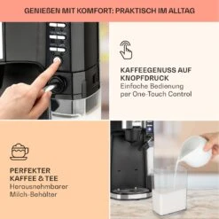 Baristomat 2-in-1-Heißgetränkeautomat Kaffee Tee Milchschaum 10 Baristomat 2-in-1-Heißgetränkeautomat Kaffee Tee Milchschaum -Haushaltsgeräte Rabatte 10033138 de 0003 usp
