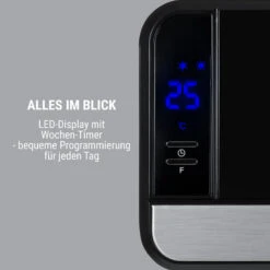 Wallkyrie Wandheizgerät 1000W/2000W 10 - 49 °C Thermostat Schwarz 11 Wallkyrie Wandheizgerät 1000W/2000W 10 - 49 °C Thermostat Schwarz -Haushaltsgeräte Rabatte 10033139 de 0003 logo