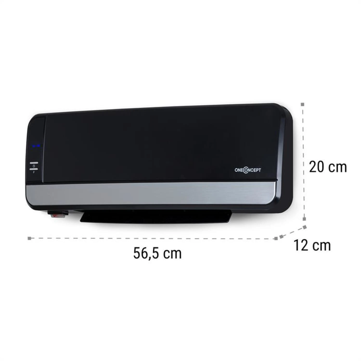 Wallkyrie Wandheizgerät 1000W/2000W 10 - 49 °C Thermostat Schwarz 9 Wallkyrie Wandheizgerät 1000W/2000W 10 - 49 °C Thermostat Schwarz – Bild 9