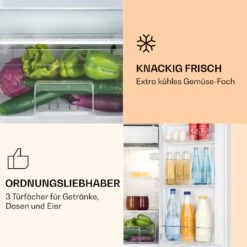 Luminance Frost Kühlschrank 91L Crisper-Fach 2 Glasböden -Haushaltsgeräte Rabatte 10033174 de 0003 logo