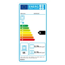 Kalahari Elektrischer Einbaubackofen 2300W 7 Funktionen Schwarz -Haushaltsgeräte Rabatte 10033187 energy label