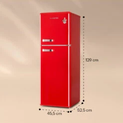 Audrey Kühl- & Gefrierkombination 97l/39l Retro-Look 2 Böden -Haushaltsgeräte Rabatte 10033193 yy 0007 logo