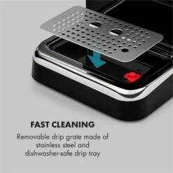 Espressionata Gusto Espressomaschine 1100W 15 Bar Druck Schwarz 14 Espressionata Gusto Espressomaschine 1100W 15 Bar Druck Schwarz -Haushaltsgeräte Rabatte 10033209 yy 0006 logo Klarstein Espressionata Gusto Espressomaschine