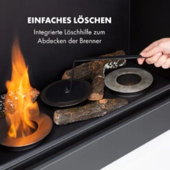 Phantasma Cottage Pillar Ethanol-Kamin Rauchfrei Brenner 3x300ml -Haushaltsgeräte Rabatte 10033263 de 0005 logo