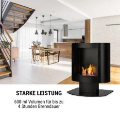 Phantasma Tower Ethanol-Kamin Sicherheitsbrenner Löschhilfe Schwarz -Haushaltsgeräte Rabatte 10033266 de 0003 logo