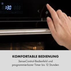 MasterFresh Dampfbackofen 230°C 24l Touch-Bedienfeld Schwarz -Haushaltsgeräte Rabatte 10033284 de 0005 logo