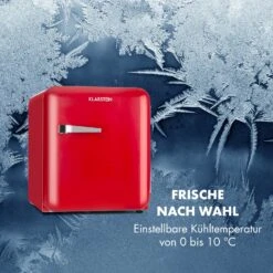 Audrey Mini Retro-Kühlschrank 48l 2 Ebenen -Haushaltsgeräte Rabatte 10033345 de 0008 logo