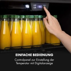 Beersafe 7XL Kühlschrank 242 Liter 5 Böden Panoramaglastür Edelstahl -Haushaltsgeräte Rabatte 10033436 de 0006 logo
