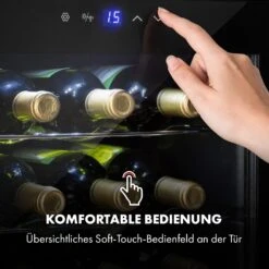 Shiraz 16 Uno Weinkühlschrank 42l Touch-Bedienfeld 131W 5-18°C -Haushaltsgeräte Rabatte 10033622 de 0006 logo