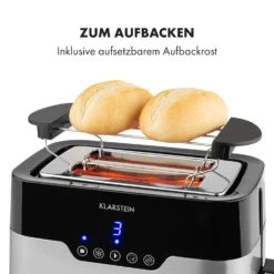Arabica Toaster 920W LED-Display Touch-Bedienfeld Edelstahl -Haushaltsgeräte Rabatte 10033728 de 0005 logo