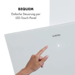 Laurel 60 Dunstabzugshaube 60cm Abluft: 350 M³/h LED Touch Weiß -Haushaltsgeräte Rabatte 10033767 de 0003 logo