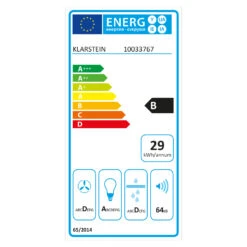 Laurel 60 Dunstabzugshaube 60cm Abluft: 350 M³/h LED Touch Weiß -Haushaltsgeräte Rabatte 10033767 energy label