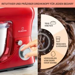 Bella Pico 2G Küchenmaschine 1300W 1,7PS 6 Stufen 5 Liter -Haushaltsgeräte Rabatte 10033801 de 0004 usp