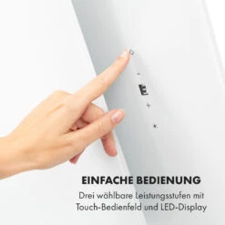 Helena 90 Dunstabzugshaube 595 M³/h LED-Display Weiß -Haushaltsgeräte Rabatte 10034103 de 0004 logo