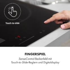 Delicatessa 3 Flex Induktionskochfeld 3 Zonen 6600W Flexzone Schwarz -Haushaltsgeräte Rabatte 10034194 de 0006 logo