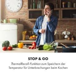 Delicatessa 3 Flex Induktionskochfeld 3 Zonen 6600W Flexzone Schwarz -Haushaltsgeräte Rabatte 10034194 de 0008 logo