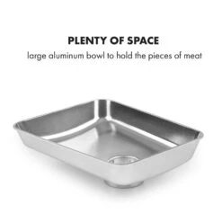 Kraftprotz Elektrischer Fleischwolf 700 W Kupfermotor Edelstahl -Haushaltsgeräte Rabatte 10034215 yy 0007 logo Klarstein Kraftprotz elektrischer Fleischwolf weiss