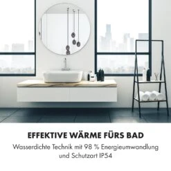Marvel Mirror Infrarotheizung 300W Wochentimer IP54 Spiegel Rund -Haushaltsgeräte Rabatte 10034225 de 0006 logo