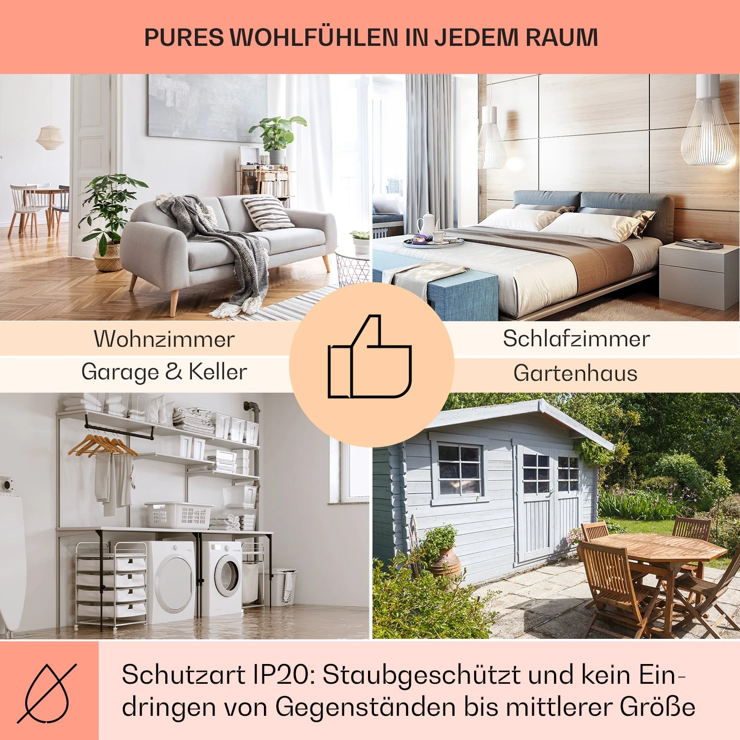 Wonderwall Air 36 Infrarotheizung 120x30cm 360W Wandinstallation Fernbedienung 5 Wonderwall Air 36 Infrarotheizung 120x30cm 360W Wandinstallation Fernbedienung – Bild 5