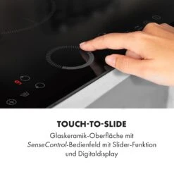 Delicatessa 80 Einbaukochfeld Induktion 3 Zonen 7400W Glaskeramik -Haushaltsgeräte Rabatte 10034243 de 0005 logo