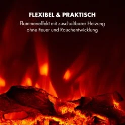 Lausanne Long Elektrischer Kamin 1600W 2 Heizstufen 128 Cm -Haushaltsgeräte Rabatte 10034250 de 0005 logo