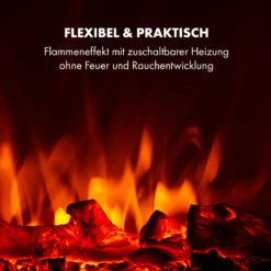 Lausanne Luxe Elektrischer Kamin 2000W 2 Heizstufen 90 Cm Edelstahl -Haushaltsgeräte Rabatte 10034252 de 0005 logo