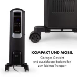 Thermaxx Noir Ölradiator 2500W 10-30° C 24h-Timer Fernbedienung -Haushaltsgeräte Rabatte 10034253 de 0007 logo