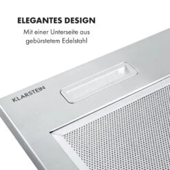 Simplica Dunstabzugshaube Einbau 70cm Abluft: 400 M³/h LED Edelstahl -Haushaltsgeräte Rabatte 10034256 de 0007 logo