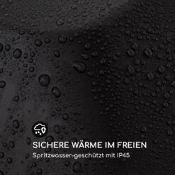 Heat Square Slim Infrarot-Heizstrahler 2000W IR ComfortHeat IP45 LED -Haushaltsgeräte Rabatte 10034281 de 0005 logo