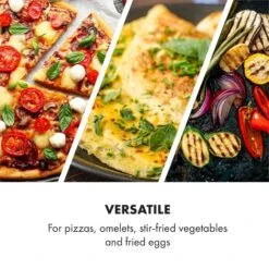 AeroVital Cube Chef Pizzateller Hoher Grilleinsatz Zubehör Edelstahl -Haushaltsgeräte Rabatte 10034411 yy 0003 logo Klarstein AeroVital Cube Chef Pizzateller