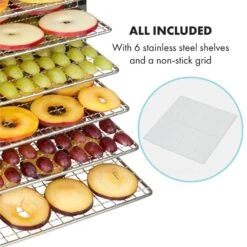 Flavour Dry Dörrautomat Temperatur: 35 - 75 °C Digitaler Thermostat -Haushaltsgeräte Rabatte 10034423 yy 0005 logo Klarstein Flavour Dry Doerrautomat schwarz