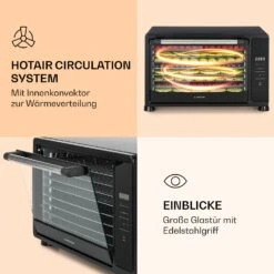 Mega Jerky Dörrautomat 650W 35-80°C LC-Touch-Display Timer 8 Ebenen -Haushaltsgeräte Rabatte 10034439 de 0005 logo