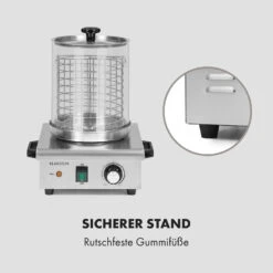 Wurstfabrik 450 Hot Dog Maker 450W 5L 30-100°C Glas Edelstahl 15 Wurstfabrik 450 Hot Dog Maker 450W 5L 30-100°C Glas Edelstahl -Haushaltsgeräte Rabatte 10034450 de 0007 logo